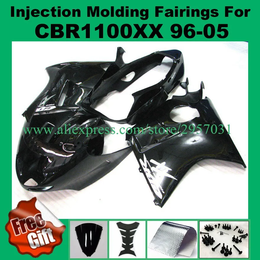 Free screws+gifts Fit for Honda CBR 1100XX 1996 - 2007 Injection ABS Bodywork CBR1100XX 96-07 Black J3255 motorcycle
Free screws+gifts Fit for Honda CBR 1100XX 1996 - 2007 Injection ABS Bodywork CBR1100XX 96-07 Black J3255 motorcycle