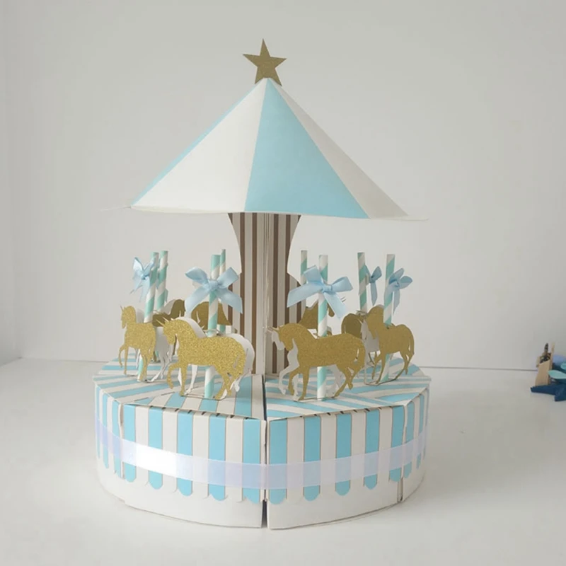 1 set Carousel Beautiful Carton Gift Cake Box Pink/Blue Creative Fairy Candy Box Wedding Anniversary Baby Shower Party supplies
1 set Carousel Beautiful Carton Gift Cake Box Pink/Blue Creative Fairy Candy Box Wedding Anniversary Baby Shower Party supplies