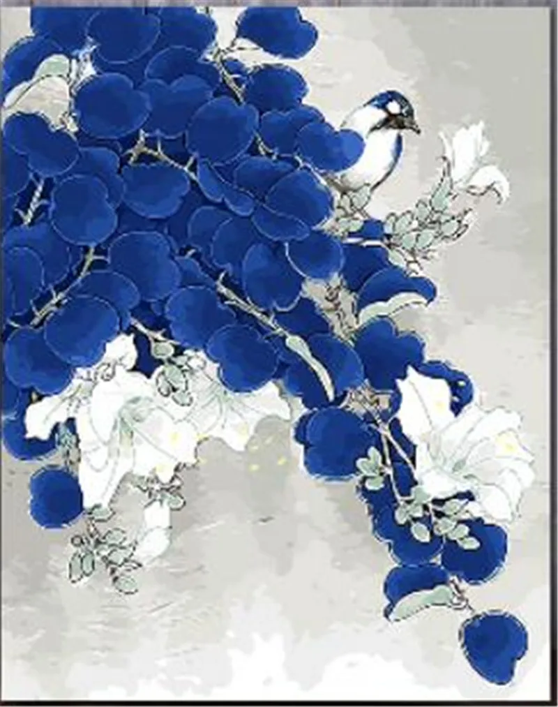 Lively Blue Bird on Flower Tree Printed DIY Digital Oil Painting by Numbers Fashion Hand Painting No Frame 40x50cm
Lively Blue Bird on Flower Tree Printed DIY Digital Oil Painting by Numbers Fashion Hand Painting No Frame 40x50cm