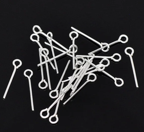 8Seasons Iron Alloy Eye Pins Silver Color DIY Making Jewelry Earrings Necklace Handmade Findings 1.4cm-4.5cm Long,300-900PCs
8Seasons Iron Alloy Eye Pins Silver Color DIY Making Jewelry Earrings Necklace Handmade Findings 1.4cm-4.5cm Long,300-900PCs