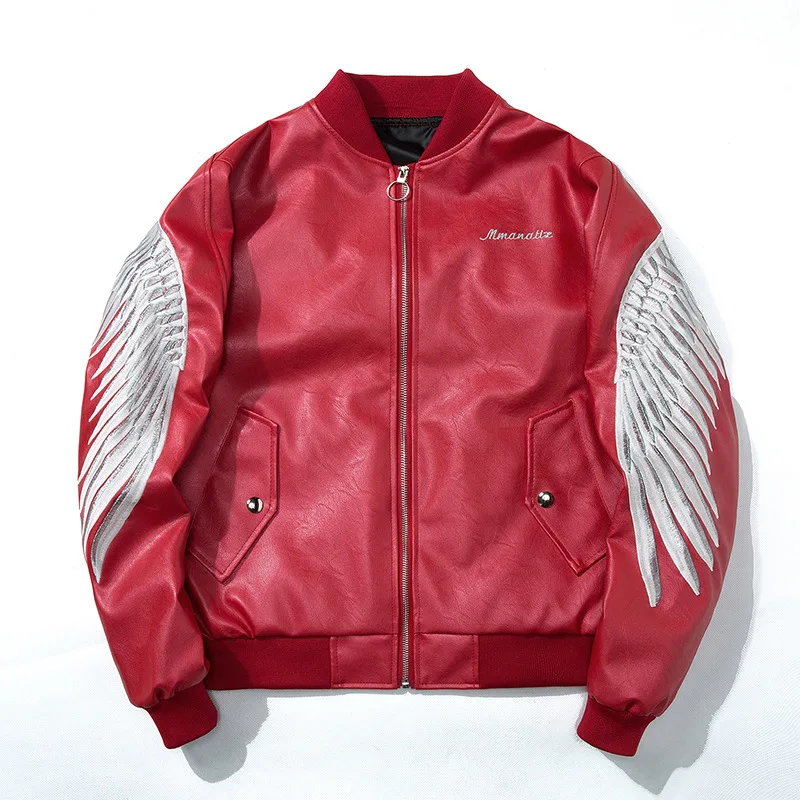 2022 European Design Gold Wing Embroidery Jacket Men New Spring Zipper Pilot Bomber Jackets Coats Fashion Streetwear Hip Hop
2022 European Design Gold Wing Embroidery Jacket Men New Spring Zipper Pilot Bomber Jackets Coats Fashion Streetwear Hip Hop