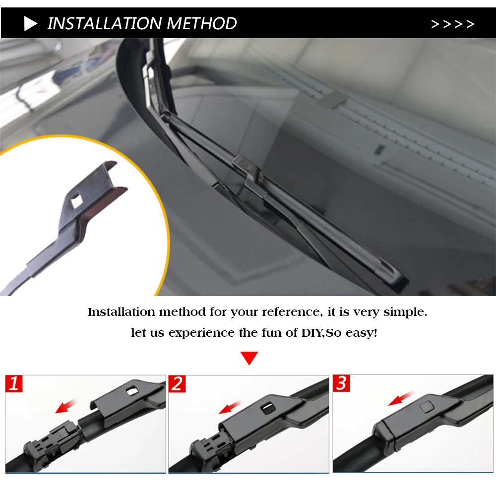 KAWOO 2pcs Car Wiper Blade 27"+25" For OPEL Astra J , (2010-) Auto Soft Rubber Windcreen Wipers Blades Car Accessories Styling
KAWOO 2pcs Car Wiper Blade 27"+25" For OPEL Astra J , (2010-) Auto Soft Rubber Windcreen Wipers Blades Car Accessories Styling
