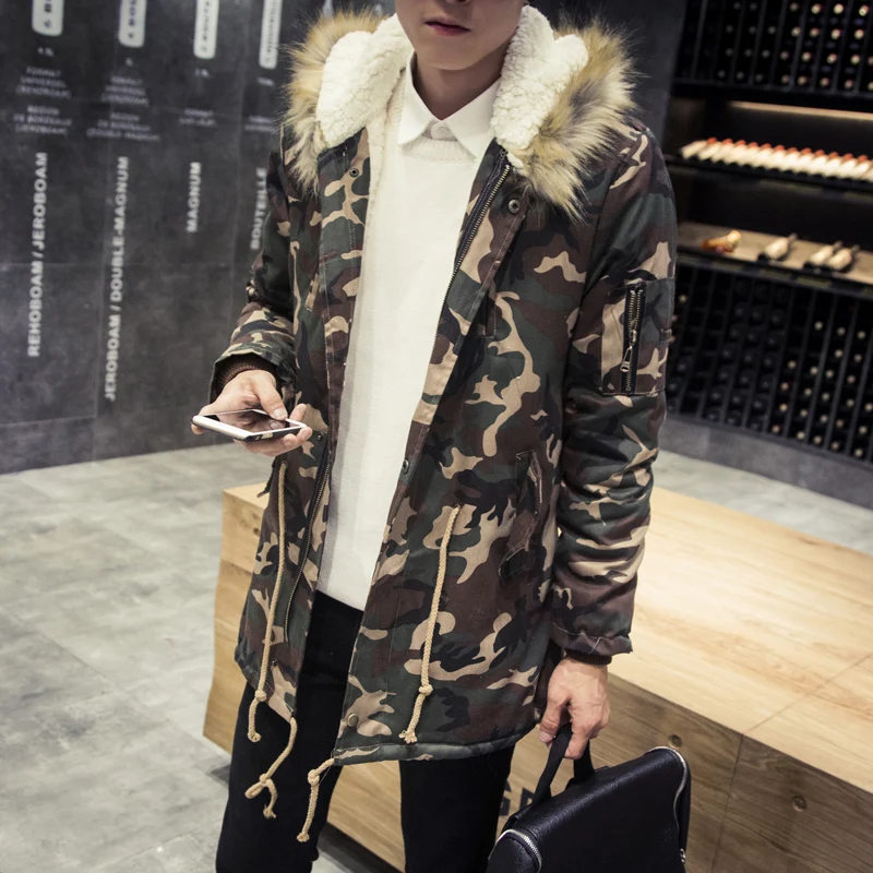 Одежда с длинным воротником в овечьей шерсти с хлопковой подкладкой толстое камуфляжное пальто A017 1515 P120 большие ярды
Одежда с длинным воротником в овечьей шерсти с хлопковой подкладкой толстое камуфляжное пальто A017 1515 P120 большие ярды