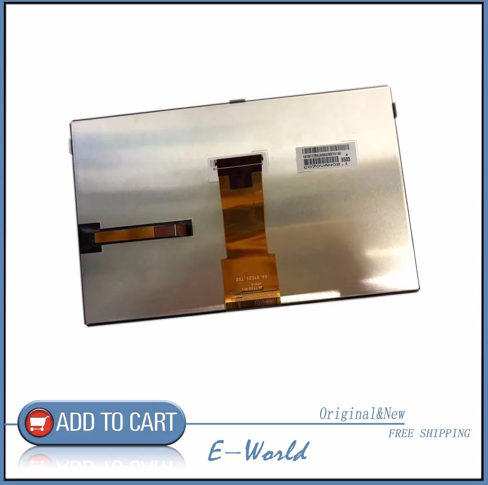 Original 7inch LCD screen C070VAN02.1 C070VAN02 free shipping