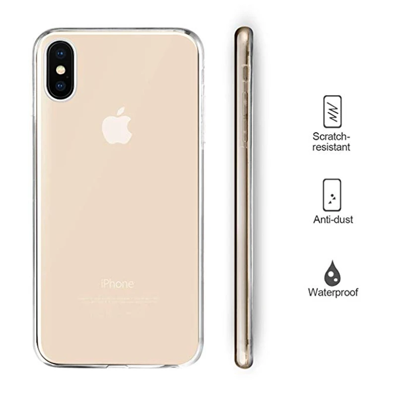 Защитный чехол 360 градусов для iphone X XS MAX XR 10 7 8 Plus 6 6s полное покрытие корпуса защита