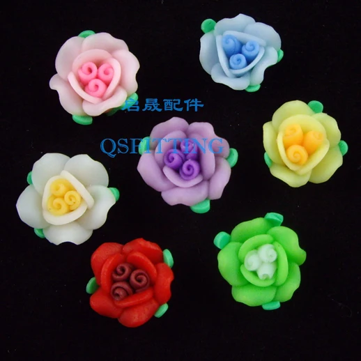 free shipping,DIY accessories,12mm polymer clay flower,mix color,rose in full bloom,bracelet accessory
free shipping,DIY accessories,12mm polymer clay flower,mix color,rose in full bloom,bracelet accessory