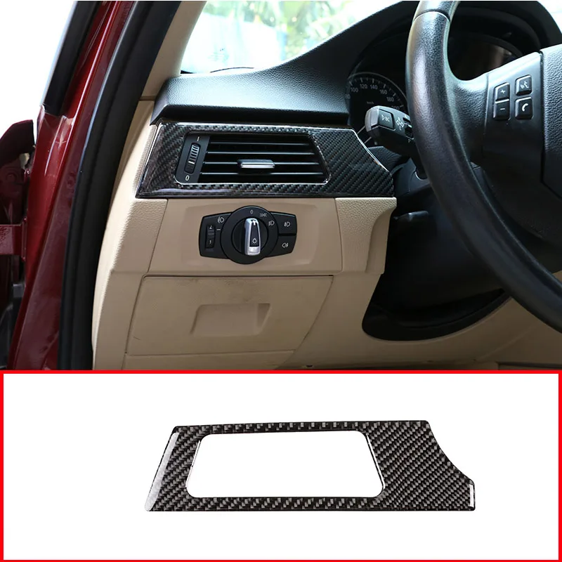 For BMW E90 E92 3 Series 2005-2012 Carbon Fiber Stickers Car Driver Side Air Conditioning Vent Frame LHD and RHD Accessories
For BMW E90 E92 3 Series 2005-2012 Carbon Fiber Stickers Car Driver Side Air Conditioning Vent Frame LHD and RHD Accessories