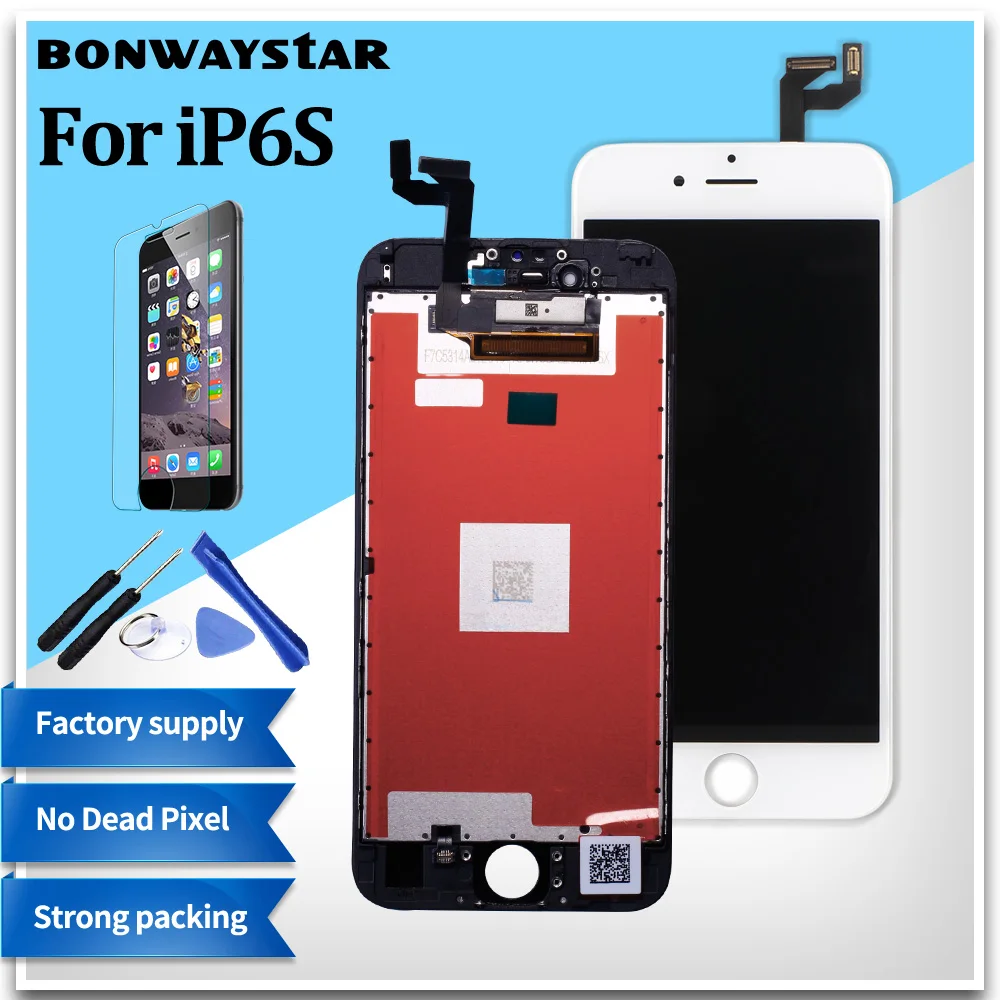 Bonwaystar 100% Brand New AAA LCD Screen For iPhone 6S 7 Display Digitizer Assembly replacement For iPhone 6 6S 7 LCD+Free Gifts
Bonwaystar 100% Brand New AAA LCD Screen For iPhone 6S 7 Display Digitizer Assembly replacement For iPhone 6 6S 7 LCD+Free Gifts