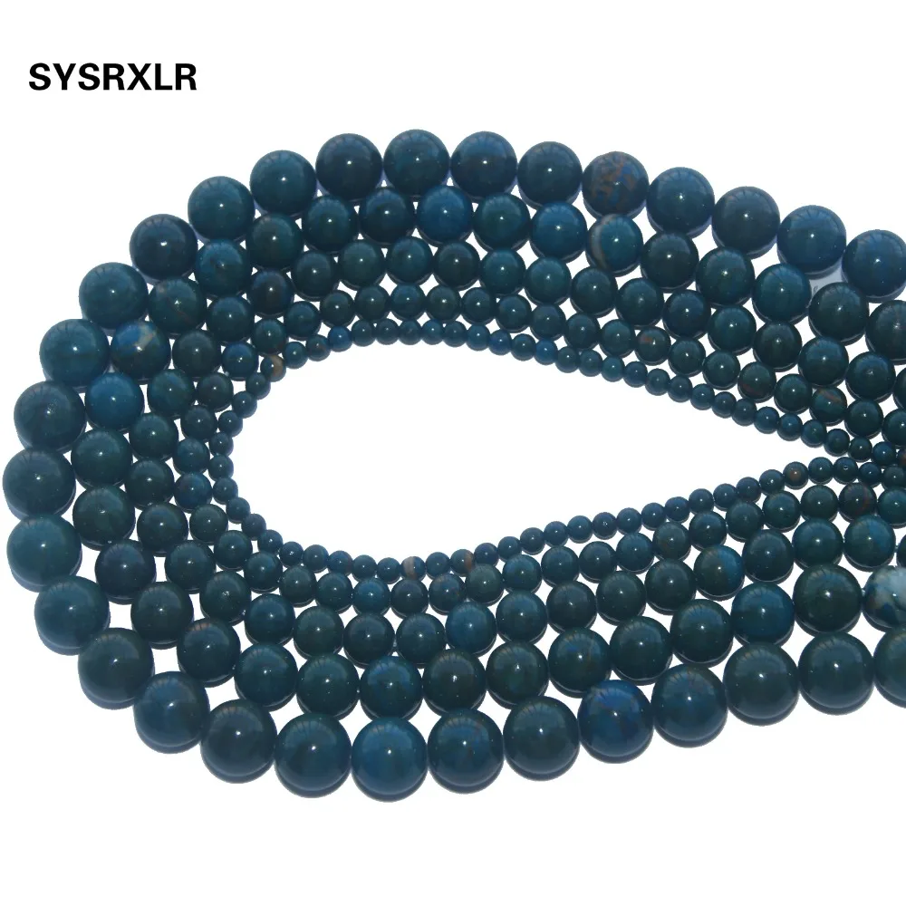 Natural Stone Beads Blue Phoenix Jades Round Loose Beads For Jewelry Making DIY Bracelet Necklace Pick Size 4 6 8 10 12 MM
Natural Stone Beads Blue Phoenix Jades Round Loose Beads For Jewelry Making DIY Bracelet Necklace Pick Size 4 6 8 10 12 MM