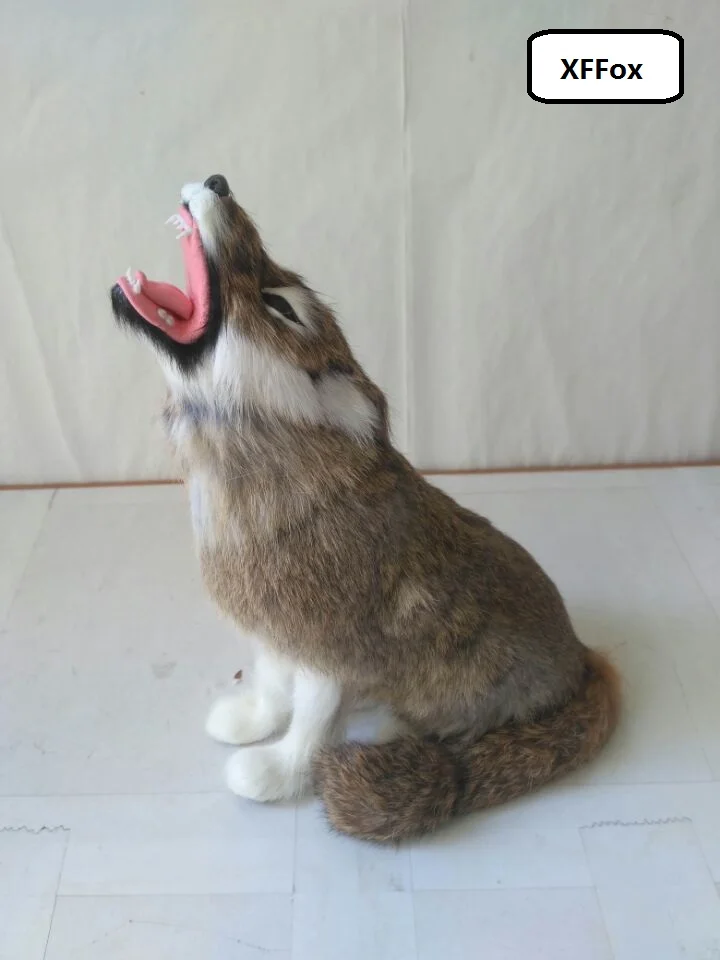 new simulation sitting wolf model polyethylene&furs khaki wolf doll gift about 21x24cm xf2085
new simulation sitting wolf model polyethylene&furs khaki wolf doll gift about 21x24cm xf2085