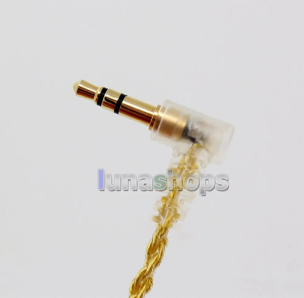 LN005956 Extremely Soft PVC OCC Golden Plated Earphone Cable For 0.78mm 2pin Westone W4r Custom
LN005956 Extremely Soft PVC OCC Golden Plated Earphone Cable For 0.78mm 2pin Westone W4r Custom