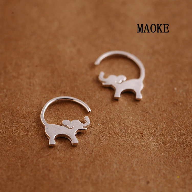 Promotions Sting Earrings Cartoon Elephant 925 SV Earrings Korean Version Fashion Jewelry for Women's Fashion Gifts
Promotions Sting Earrings Cartoon Elephant 925 SV Earrings Korean Version Fashion Jewelry for Women's Fashion Gifts