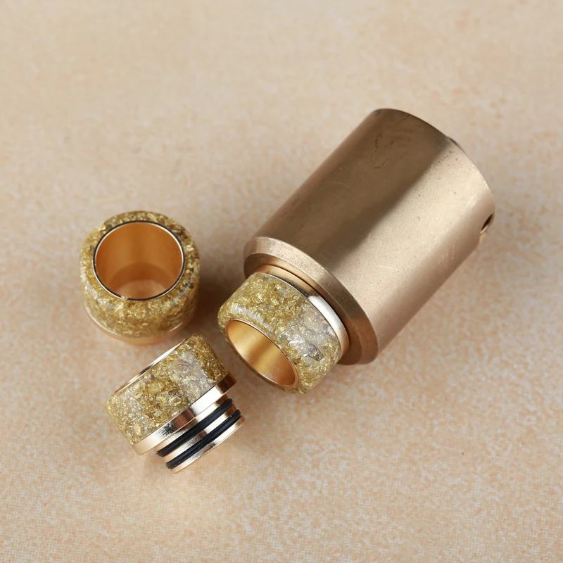 XFKM Vape Atomizer 528 810 Drip Tip Compatible with Goon RDA 528 810 thread tanks Resin Mouthpiece e cigarette accessory
XFKM Vape Atomizer 528 810 Drip Tip Compatible with Goon RDA 528 810 thread tanks Resin Mouthpiece e cigarette accessory