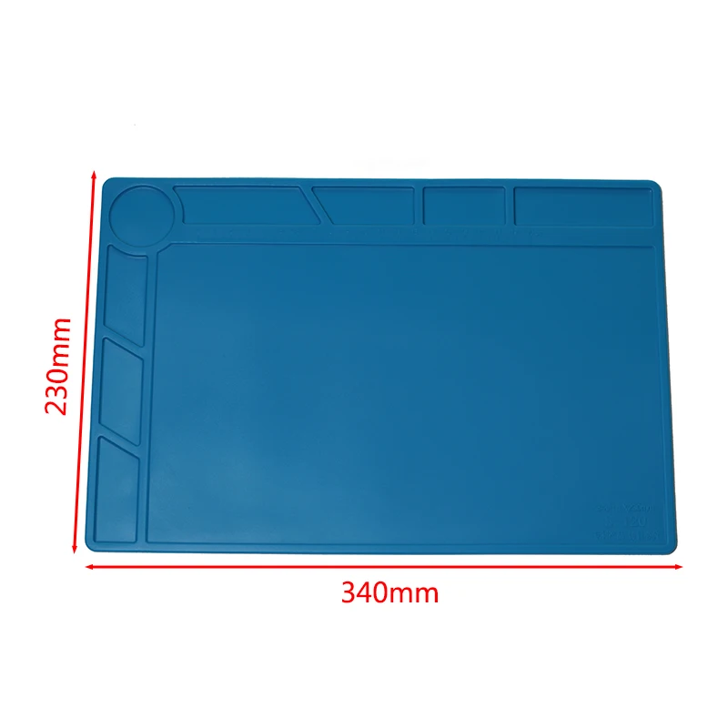S-120 Heat-resistant Silicone Pad Repair Mat Heat Insulation Maintenance Platform For BGA Soldering Station Repair Tools
S-120 Heat-resistant Silicone Pad Repair Mat Heat Insulation Maintenance Platform For BGA Soldering Station Repair Tools