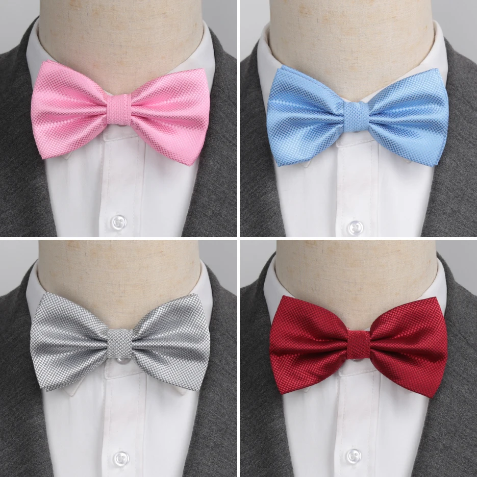 Solid Color Bowtie Fashion Wedding Party Ties for Men Groom Butterfly Cravat Male Dress Necktie Shirt Gift Accessories Tie
Solid Color Bowtie Fashion Wedding Party Ties for Men Groom Butterfly Cravat Male Dress Necktie Shirt Gift Accessories Tie