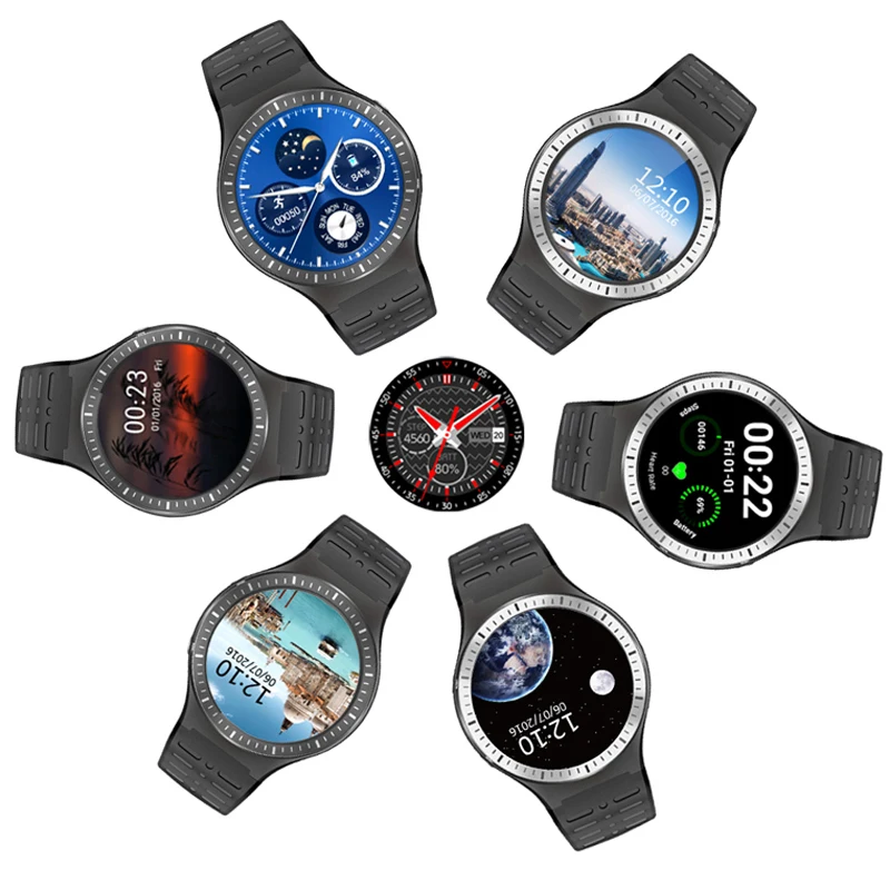 Espanson S99B Смарт-часы 3G Wi-Fi GPS bluetooth сердечного ритма спортивные наручные часы
