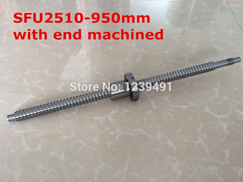 1 шт. SFU2510- 950 мм шариковый винт с гайкой в соответствии с BK20/BF20 концевые обработанные детали ЧПУ
1 шт. SFU2510- 950 мм шариковый винт с гайкой в соответствии с BK20/BF20 концевые обработанные детали ЧПУ