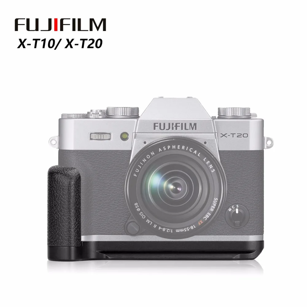 Meike MK-XT20G New Vertical Shoot Camera L type metal Bracket Hand Grip Holder for Fujifilm X-T20 X-T10
Meike MK-XT20G New Vertical Shoot Camera L type metal Bracket Hand Grip Holder for Fujifilm X-T20 X-T10