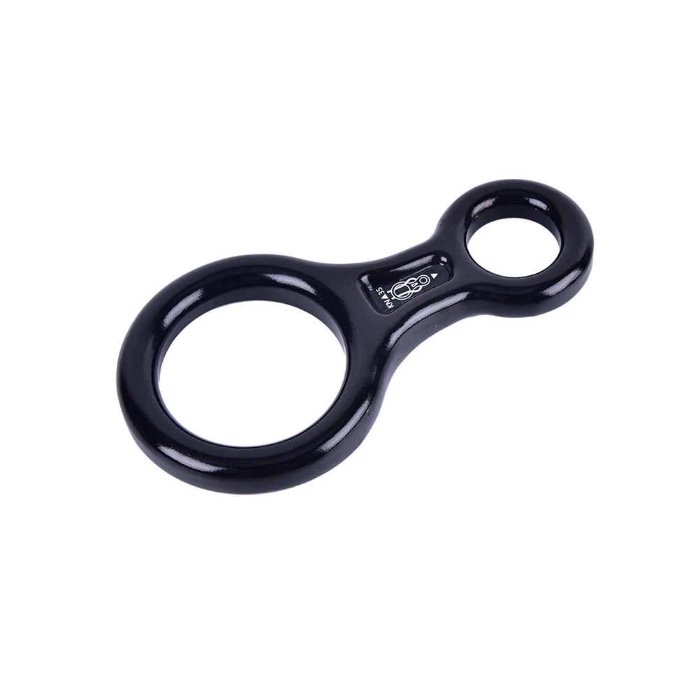 Black 35KN 8 Rappel Rock Climbing Alloy Gear Rescue Belay Descender for Camping Hiking Travel
Black 35KN 8 Rappel Rock Climbing Alloy Gear Rescue Belay Descender for Camping Hiking Travel