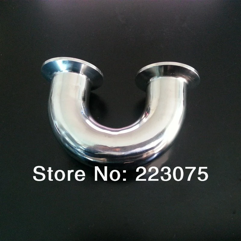 New arrival Stainless Steel SS304 OD 25mm Sanitary Clamp connection 180 degree U Pipe Fitting 2 pcs/lot
New arrival Stainless Steel SS304 OD 25mm Sanitary Clamp connection 180 degree U Pipe Fitting 2 pcs/lot