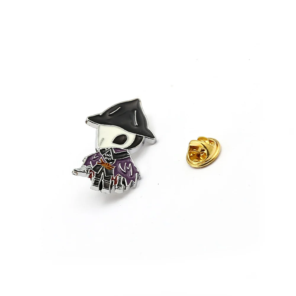Bloodborne Crow Hunter Brooch For Women Clothes Sweater Clips Metal Cartoon Corsage Badge Fashion Jewelry
Bloodborne Crow Hunter Brooch For Women Clothes Sweater Clips Metal Cartoon Corsage Badge Fashion Jewelry