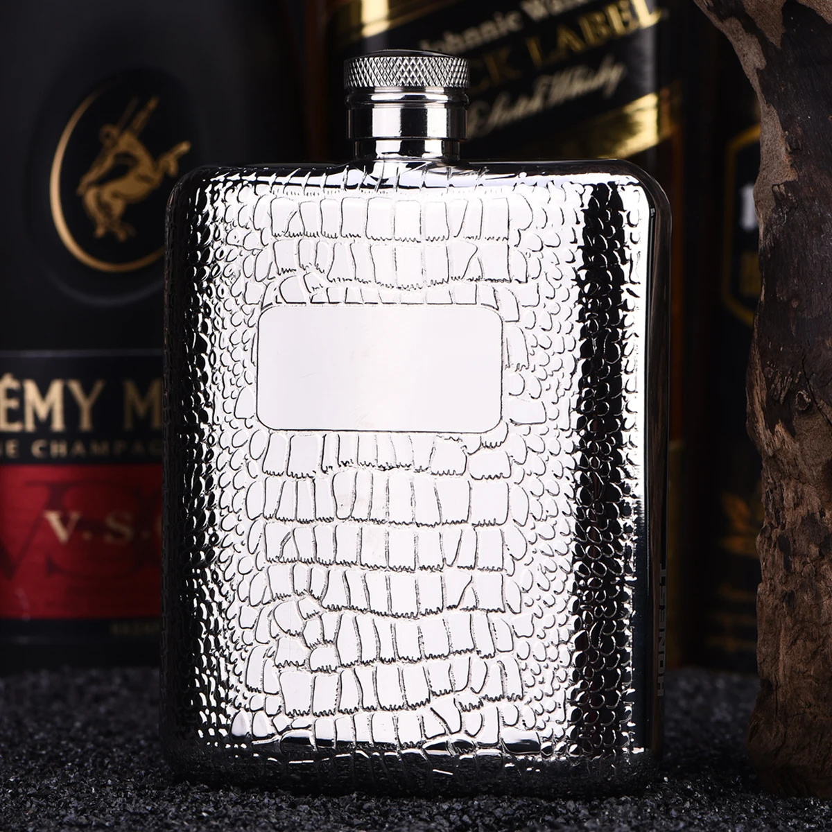 Good quality 6oz stainless steel whiskey flask,Stone crack design hip flask,flask for alcohol
Good quality 6oz stainless steel whiskey flask,Stone crack design hip flask,flask for alcohol