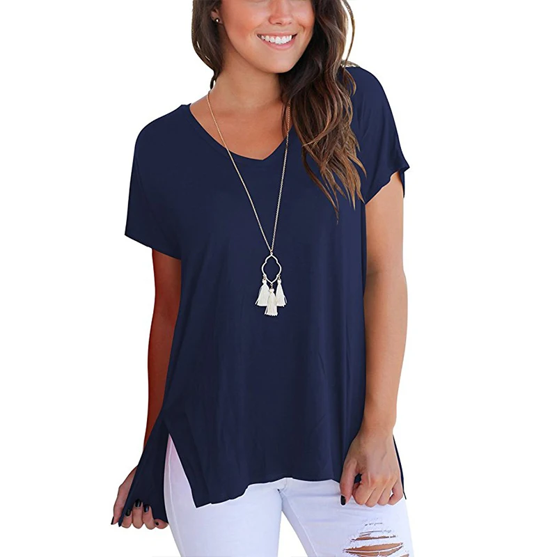 Women Casual V-neck Short Sleeve Cotton Girl Solid Casual Blouse Top Shirts Female Plus Size Solid Clothing Fashion Red Blouses
Women Casual V-neck Short Sleeve Cotton Girl Solid Casual Blouse Top Shirts Female Plus Size Solid Clothing Fashion Red Blouses