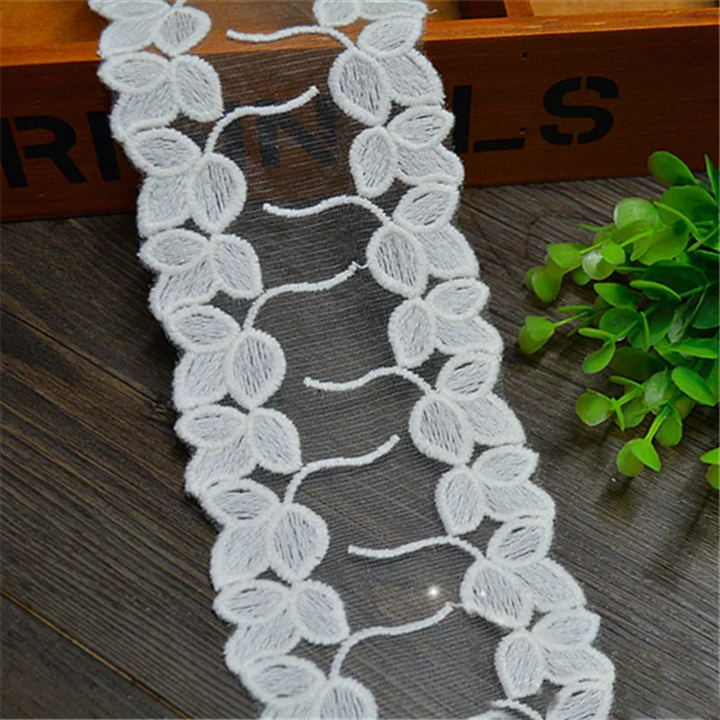 High Quality 5Yards/lot Cute Double Edge Lace Embroidery Net Lace Trim For Sewing Decoration DIY Craft Materials Clothing-HY
High Quality 5Yards/lot Cute Double Edge Lace Embroidery Net Lace Trim For Sewing Decoration DIY Craft Materials Clothing-HY