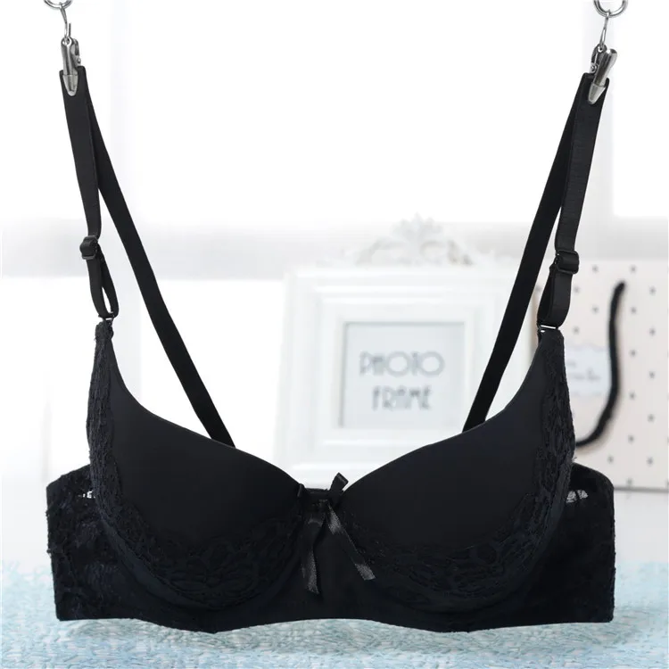 BRZFMRVL Women Push Up bra Very Big Size Underwire 3/4 Cup Lace Bra sexy girl push up Bra lovely cute brassiere small chest bra
BRZFMRVL Women Push Up bra Very Big Size Underwire 3/4 Cup Lace Bra sexy girl push up Bra lovely cute brassiere small chest bra