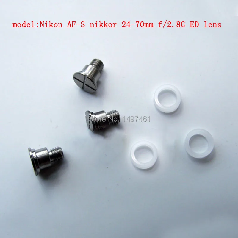 1Set/3pce Guide barrel collars + and white washers Repair parts For Nikon AF-S nikkor 24-70mm f/2.8G ED lens
1Set/3pce Guide barrel collars + and white washers Repair parts For Nikon AF-S nikkor 24-70mm f/2.8G ED lens