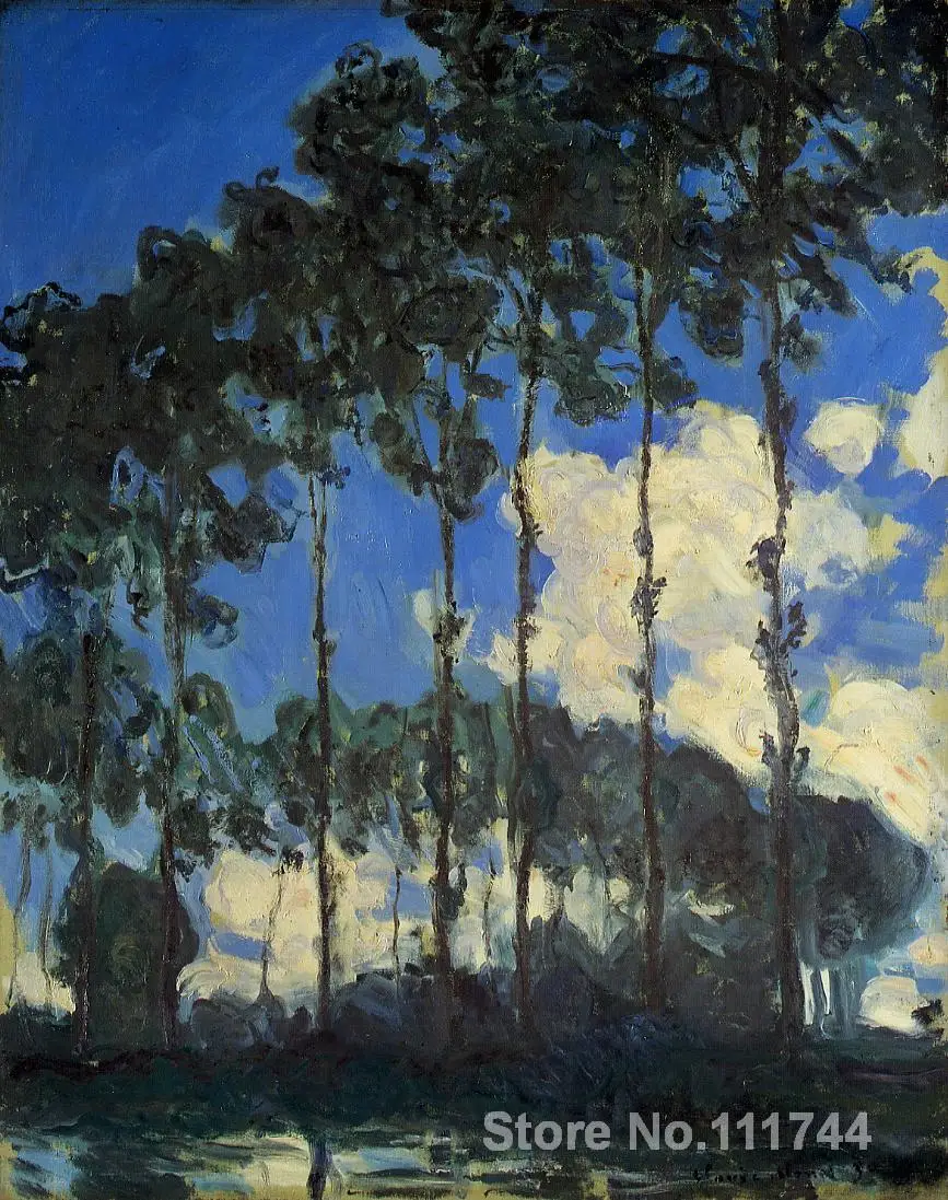 Landscape paintings Poplars on the Banks of the Epte by Claude Monet canvas art High quality Hand painted
Landscape paintings Poplars on the Banks of the Epte by Claude Monet canvas art High quality Hand painted