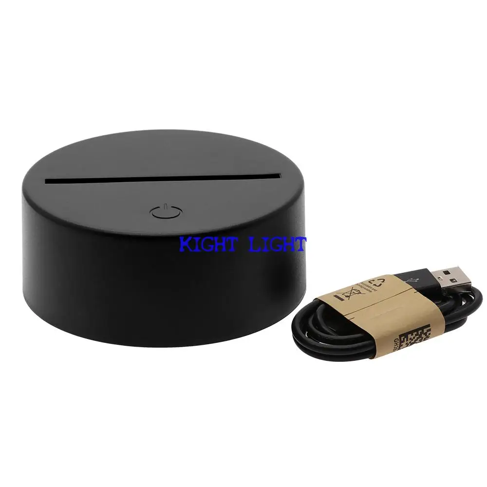 Светодиодный New3D основание светильника usb кабель оригинальные аксессуары для 3D