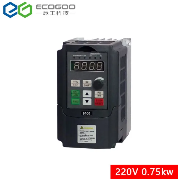 230V 0.75KW 1HP Mini VFD Variable Frequency Drive Inverter for Motor Speed Control
230V 0.75KW 1HP Mini VFD Variable Frequency Drive Inverter for Motor Speed Control