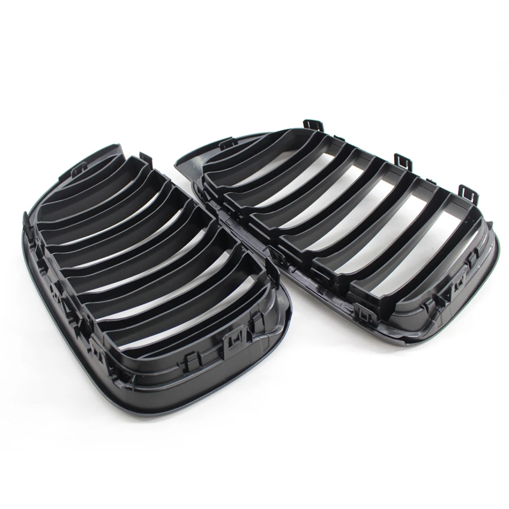 Матовая Черная передняя решетка капота для BMW F25LCI X3 F26 X4 15-17 X4M | Автомобили и