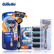 Gillette Fusion ProGlide Razor Blades FlexBall Brand Shaving Machine Washable Shaver Refills Safety Razor
