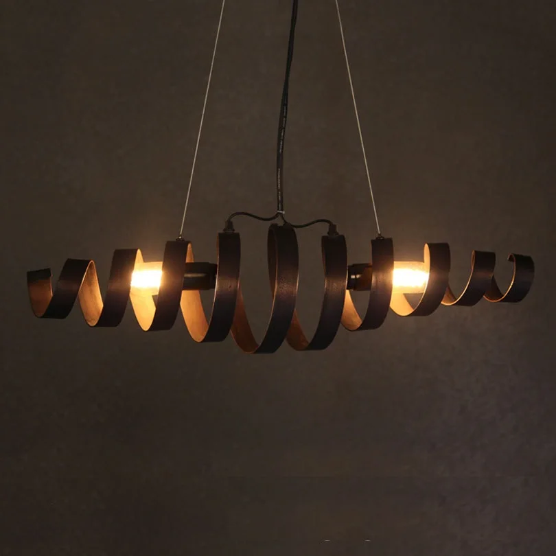 LuKLoy Pendant Lights Lamp, Industrial Vintage Iron Pendant Lamp Light Brushed Retro Spiral Lamp for Bar Shop Cafe Office Decor
LuKLoy Pendant Lights Lamp, Industrial Vintage Iron Pendant Lamp Light Brushed Retro Spiral Lamp for Bar Shop Cafe Office Decor