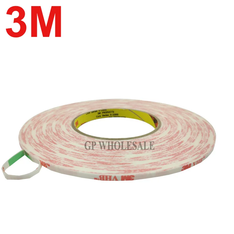 (0.4mm Thick), 4mm*33M Strong VHB White Two Adhesive Foam Gasket Tape for Cellphone Tablet Auto Car Panel Window Screen Trim Fix
(0.4mm Thick), 4mm*33M Strong VHB White Two Adhesive Foam Gasket Tape for Cellphone Tablet Auto Car Panel Window Screen Trim Fix