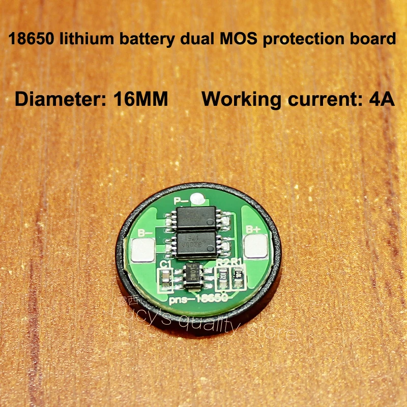 18650 lithium battery overcharge and over discharge protection board 18650 universal double MOS protection board over current 4A
18650 lithium battery overcharge and over discharge protection board 18650 universal double MOS protection board over current 4A