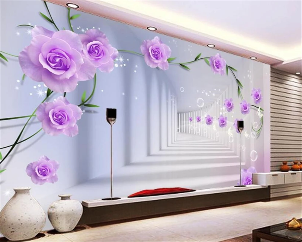 Пользовательские 3D фото обои Beibehang, 3D стерео, фиолетовая Роза, Настенные обои для гостиной, спальни, фона под телевизор, обои
Пользовательские 3D фото обои Beibehang, 3D стерео, фиолетовая Роза, Настенные обои для гостиной, спальни, фона под телевизор, обои