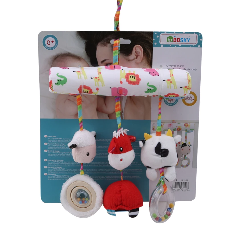 Baby Appease Animals Rattle Ring Bells Toys For Baby Happy Farm Bed Hanging Plush Toy Strollers For Dolls Rattles
Baby Appease Animals Rattle Ring Bells Toys For Baby Happy Farm Bed Hanging Plush Toy Strollers For Dolls Rattles