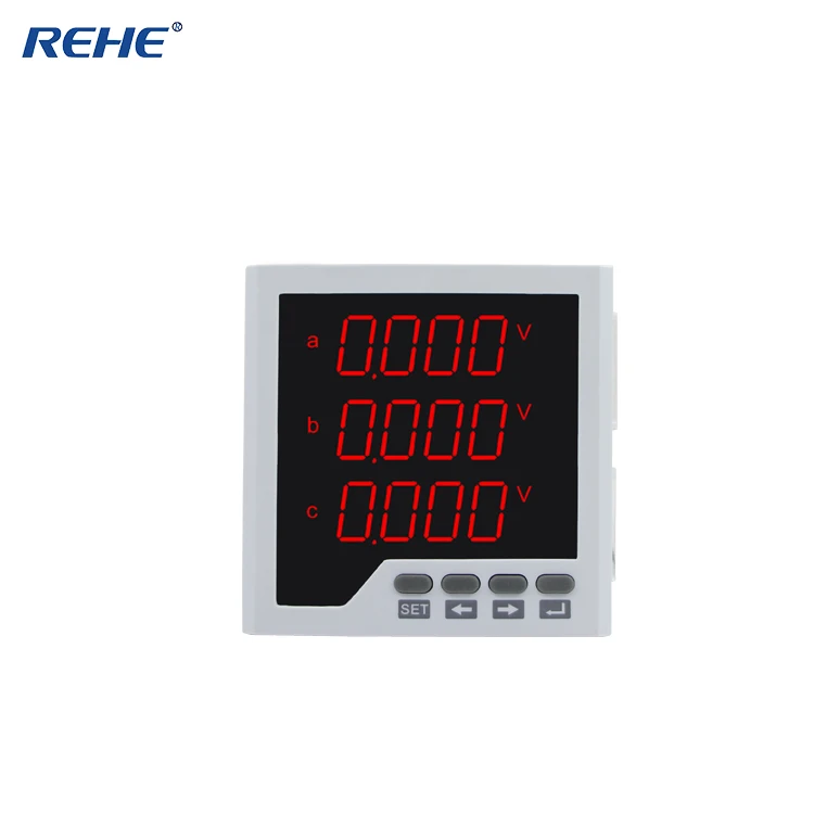 REHE RH-3D3 96*96MM Three Phase Multi-function Monitoring Instrument Measuring Instrument
REHE RH-3D3 96*96MM Three Phase Multi-function Monitoring Instrument Measuring Instrument