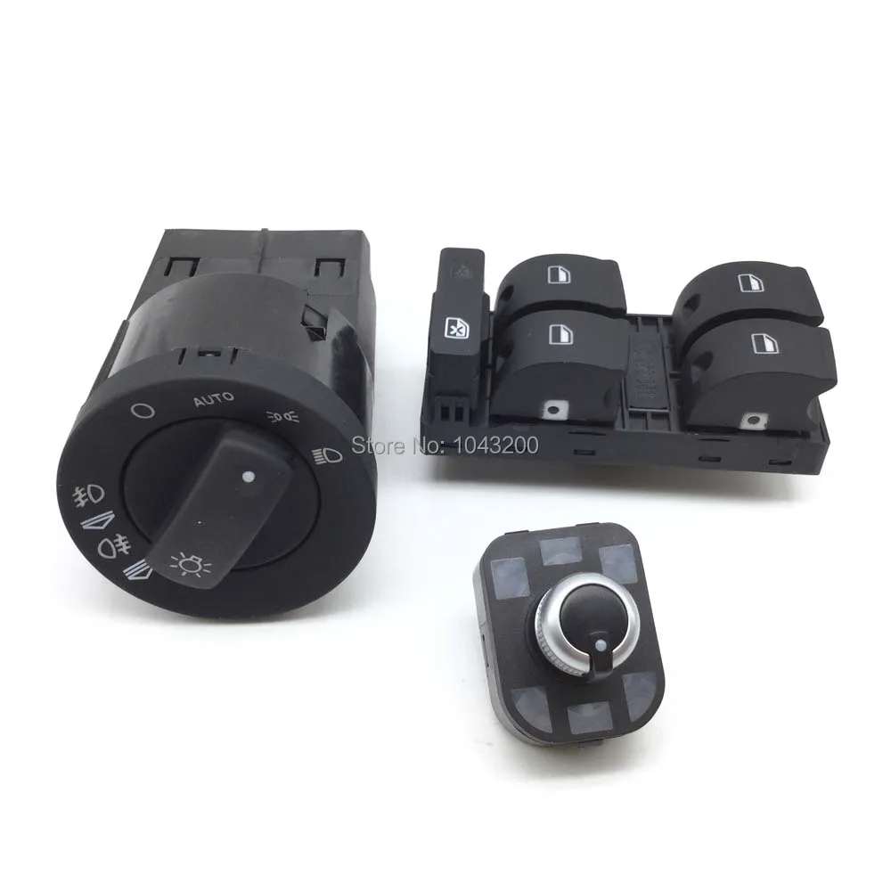 3 Pcs New Power Window Headlight Mirror Switch Button For AUDI A4 S4 B6 B7 RS4 SEAT Exeo OE# 4F0959565 8E0959851 8E0941531B
3 Pcs New Power Window Headlight Mirror Switch Button For AUDI A4 S4 B6 B7 RS4 SEAT Exeo OE# 4F0959565 8E0959851 8E0941531B