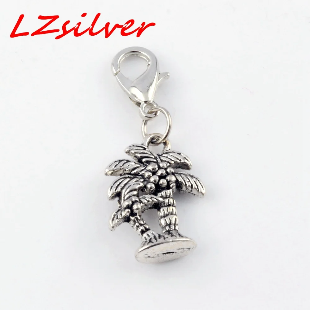 Hot ! 15 pcs Zinc Alloy Coconut Tree Charms Bead with Lobster clasp Fit Charm Bracelet 14 x 33mm DIY Jewelry cv98
Hot ! 15 pcs Zinc Alloy Coconut Tree Charms Bead with Lobster clasp Fit Charm Bracelet 14 x 33mm DIY Jewelry cv98