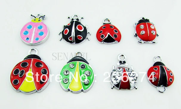 M6 Wholesale Mix 100Pcs Alloy Metal Enamel Insect Charms DIY hang Ldaybug charms accessories bead
M6 Wholesale Mix 100Pcs Alloy Metal Enamel Insect Charms DIY hang Ldaybug charms accessories bead