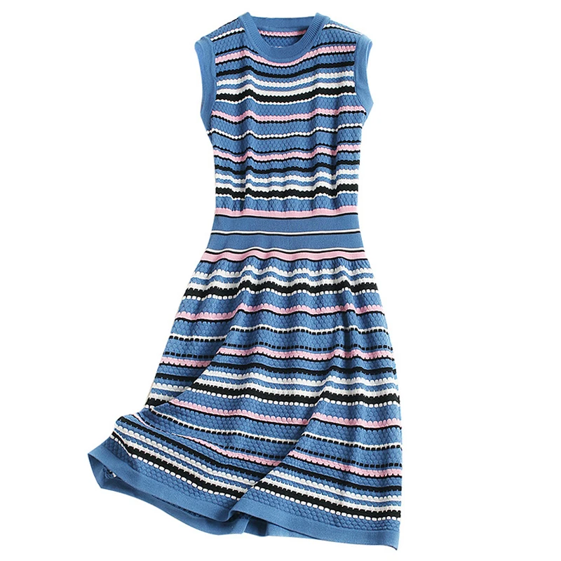 PERHAPS U Blue Black Striped Knitted Sleeveless Empire Sarafan Tank O Neck Mini Dress Summer Elegant Sexy Bodycon D1067
PERHAPS U Blue Black Striped Knitted Sleeveless Empire Sarafan Tank O Neck Mini Dress Summer Elegant Sexy Bodycon D1067