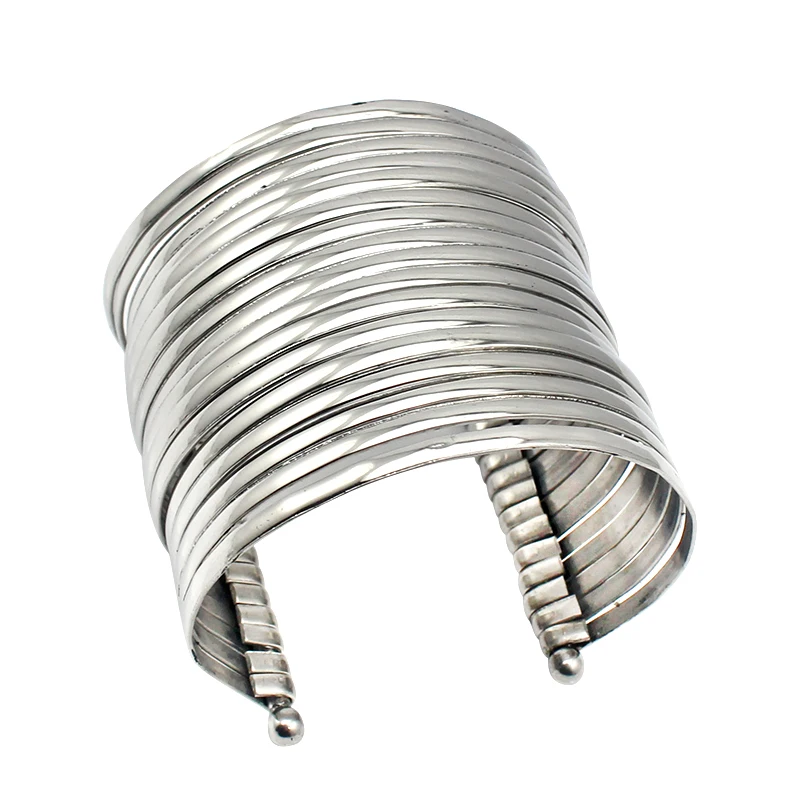 Newest design Fashion very big wide 316L stainless steel punky cuff bangle bracelet for women jewelry
Newest design Fashion very big wide 316L stainless steel punky cuff bangle bracelet for women jewelry