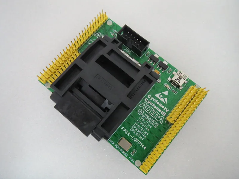 Оригинальное испытательное сиденье Altera IC EP1C6T144/EP1C3T144, зажигающее устройство, переходник для разъема JTAG, интерфейс
Оригинальное испытательное сиденье Altera IC EP1C6T144/EP1C3T144, зажигающее устройство, переходник для разъема JTAG, интерфейс