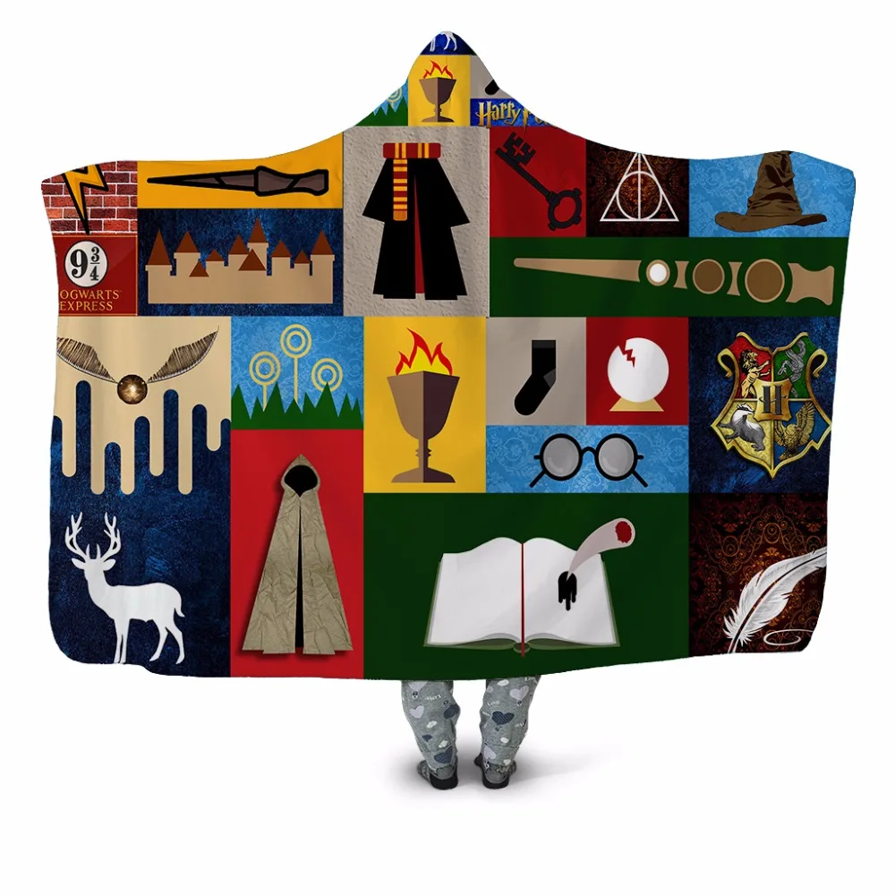 Imagination 3D Printed Plush Hooded Blanket for Adults Child Washable Velet Quilt Warm Wearable Fleece Throw Blanket Home Office
Imagination 3D Printed Plush Hooded Blanket for Adults Child Washable Velet Quilt Warm Wearable Fleece Throw Blanket Home Office