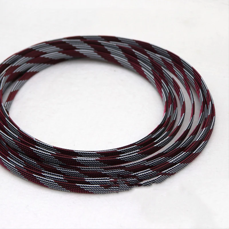 1-50Meters Black & White & Pink Snakeskin Mesh Wire Protecting Nylon Tight PET Expandable Insulation Sheathing Braided Sleeves
1-50Meters Black & White & Pink Snakeskin Mesh Wire Protecting Nylon Tight PET Expandable Insulation Sheathing Braided Sleeves