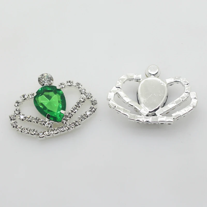 YWXINXI Direct Sales 10pcs / lot28 * 36MM Rhinestone Crown Craft Decoration Material DIY Wedding Embellishment Buckle 
YWXINXI Direct Sales 10pcs / lot28 * 36MM Rhinestone Crown Craft Decoration Material DIY Wedding Embellishment Buckle